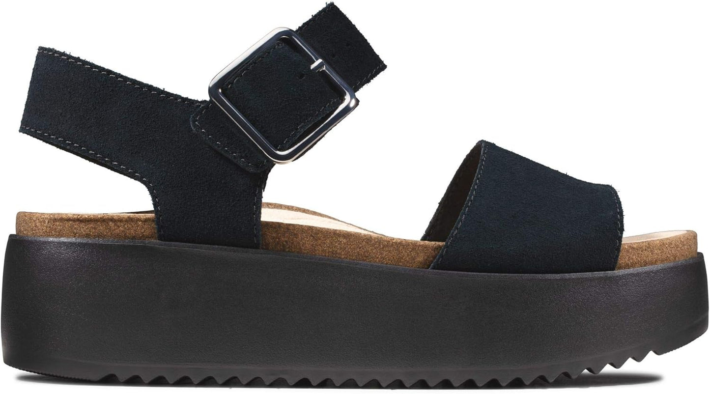 Clarks Women'S Botanic Strap Wedge Sandal