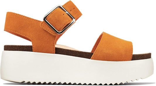 Clarks Women'S Botanic Strap Wedge Sandal